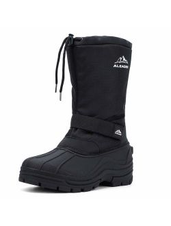 Men's Insulated Waterproof Winter Snow Boots