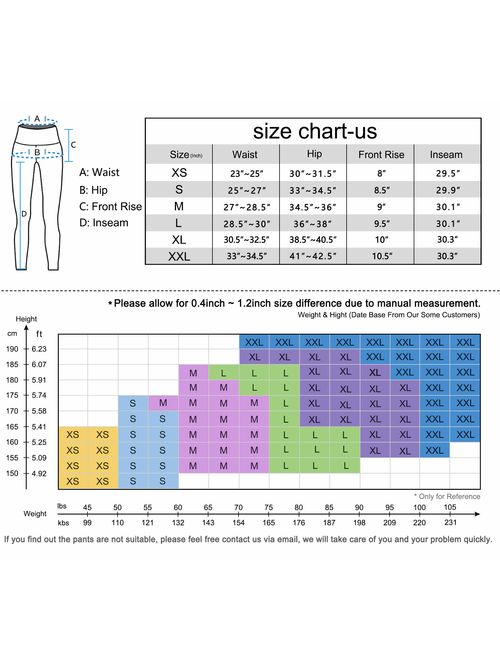 Heathyoga Women's Bootcut Yoga Pants with Pockets for Work & Casual, High Waist Workout Bootleg Pants for Women Tummy Control