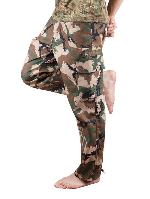 Lelinta Mens Military Style Total Terrain Camo BDU Pants, Desert Digital Camo, Woodland Camo, City Digital Camouflage