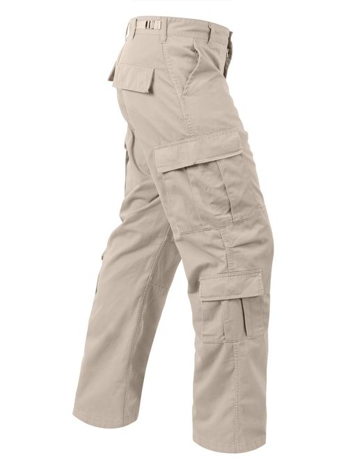 Stone Paratrooper Cargo Pants, Washed for a Retro Look and Feel - Small