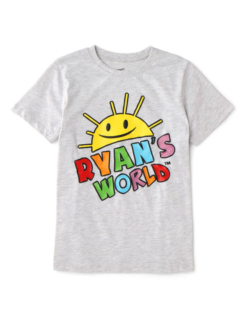 Ryan's World Short Sleeve Graphic T-Shirts, 2-Pack