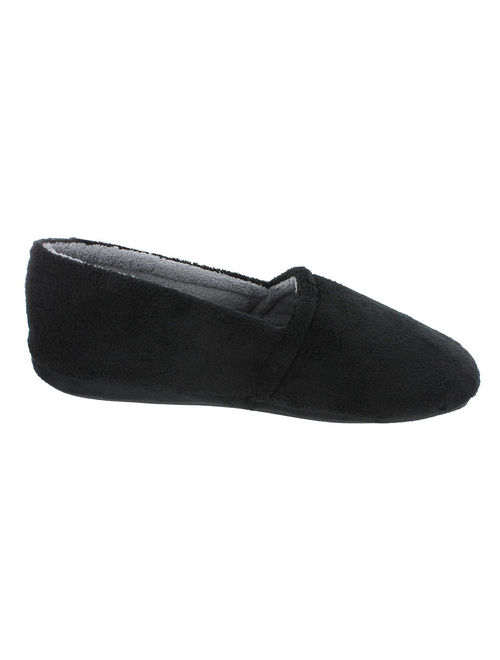 Rugged Blue Soft Fleece Lined Slippers Black Size 7