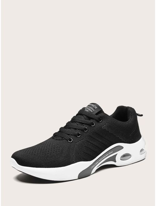 mens wide fit black trainers