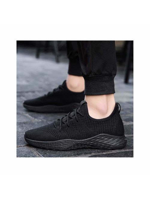 Msanlixian Breathable Men Sneaker Male Shoes Adult Red Black Gray Non-Slip Soft Mesh Summer