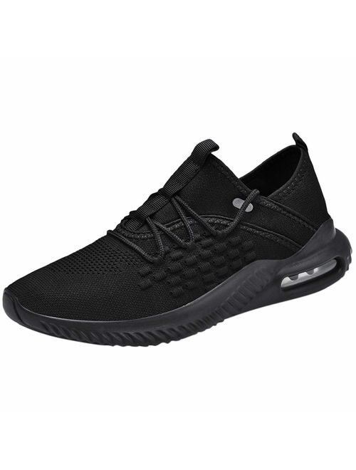 CHAELAKES Mens Fashion Mesh Breathable Sports Shoes Casual Outdoor Travel Shoes Walking Sneakers