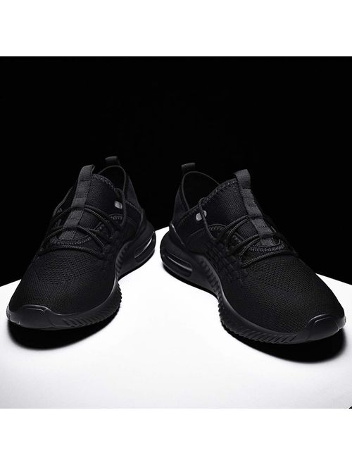 CHAELAKES Mens Fashion Mesh Breathable Sports Shoes Casual Outdoor Travel Shoes Walking Sneakers