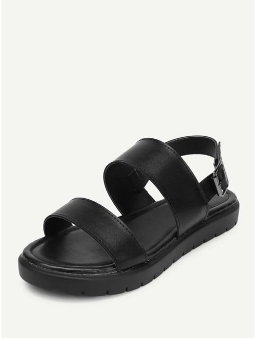 Shein Two Part Flat Sandals
