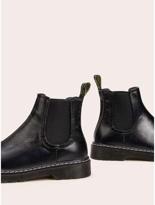 Shein Wide Fit Chelsea Boots