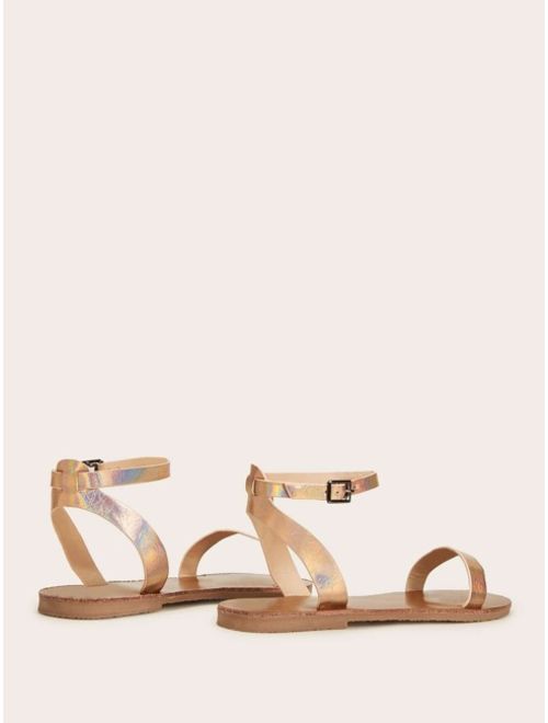 Shein Two Part Ankle Strap Sandals