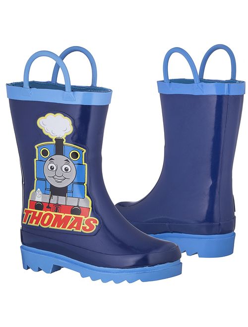 DC Thomas the Tank Engine Boy's Blue Rain Boots (Toddler/Little Kid)