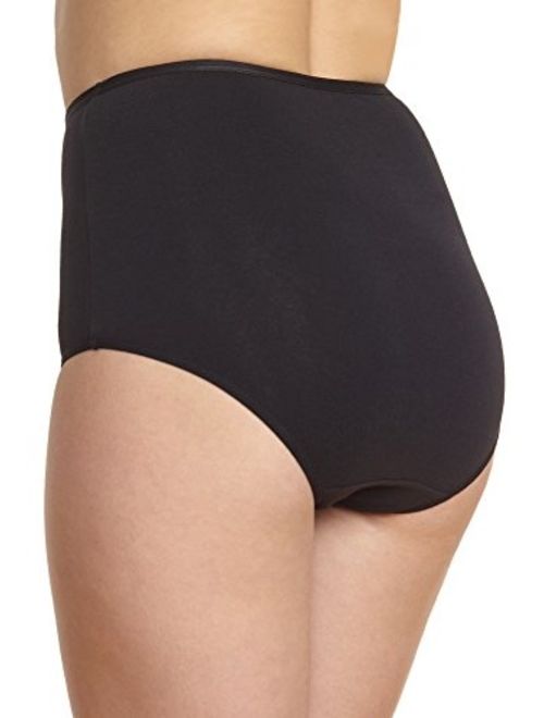 Iris Women's Brief Panties Underwear -3 Pack- Soft Cotton Seamless Comfort Style
