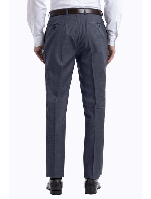 Calvin Klein Men's Slim Fit Stretch Suit Separates-Custom Jacket & Pant Size Selection, Blue, 34X30
