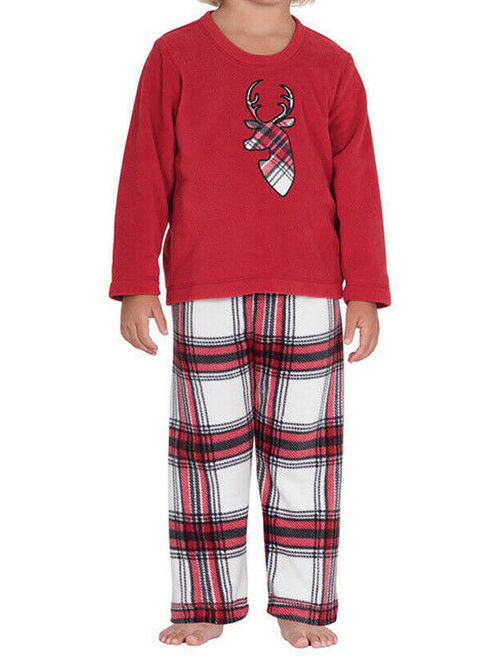 Multitrust Christmas Family Matching Pyjamas PJS Set Xmas Santa Sleepwear Nightwear Gift