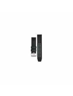 3050, 3080, 3150 Strap Replacement Watch Band Black Silicone 23mm