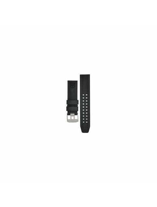 Luminox 3050, 3080, 3150 Strap Replacement Watch Band Black Silicone 23mm