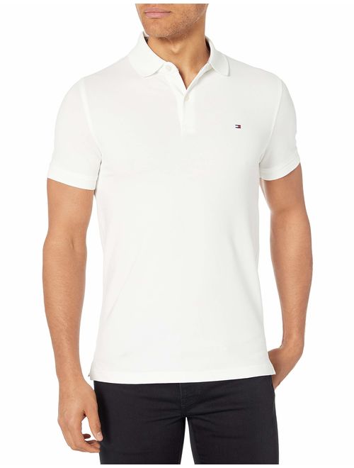 Tommy Hilfiger Men's Short Sleeve Polo Shirt in Custom Fit