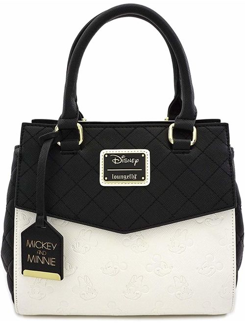 Loungefly Disney Mickey & Minnie Mouse Faux Leather Handbag