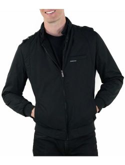 Members Only Men's Heavy Iconic Racer Quilted Lining Jacket