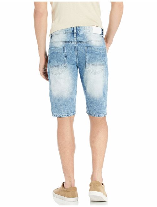 Southpole Men's Ripped Denim Shorts