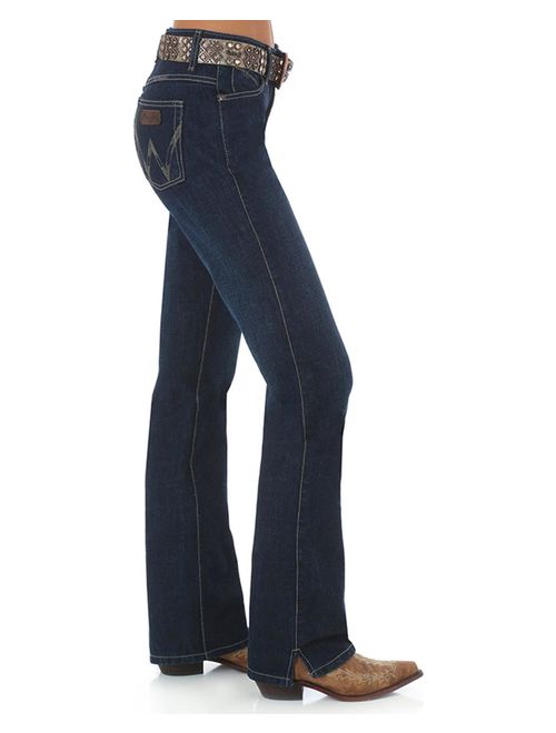 Wrangler Women's Cash Ultimate Riding Jeans Boot Cut - Wrc10on