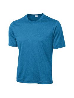Sport-Tek Men's Big And Tall Sweat Wicking T-Shirt