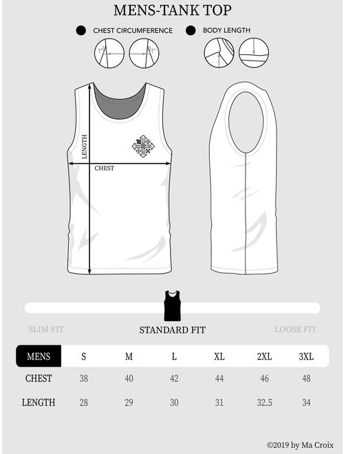 Ma Croix Men's Reversible Basketball Jersey Breathable Tank Top