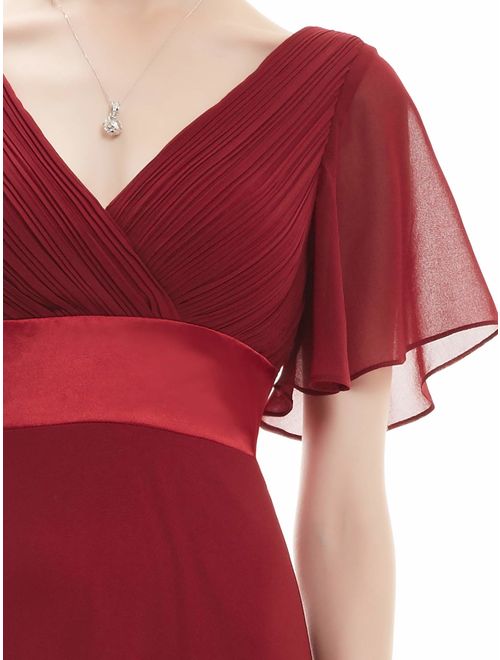 Alisapan Womens Plus Size Bridesmaid Dress Long Formal Evening Prom Dresses 9890