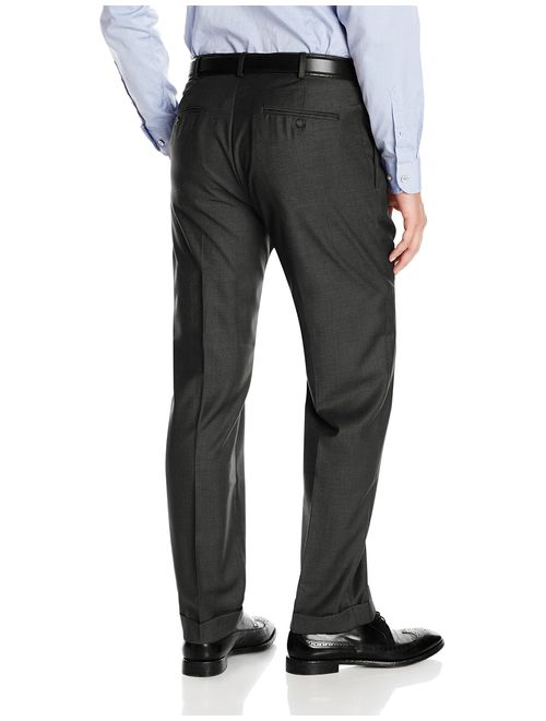 Louis Raphael Men's Staight Fit Comfort Waist Pleated Suit Separate Pant