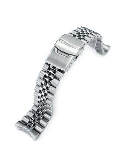 Super-J Louis Watch Bracelet for Seiko SKX007 22mm 316L-SS Replacement Band