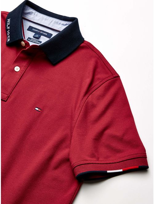 Tommy Hilfiger Men's Flag Pride Polo Shirt in Custom Fit
