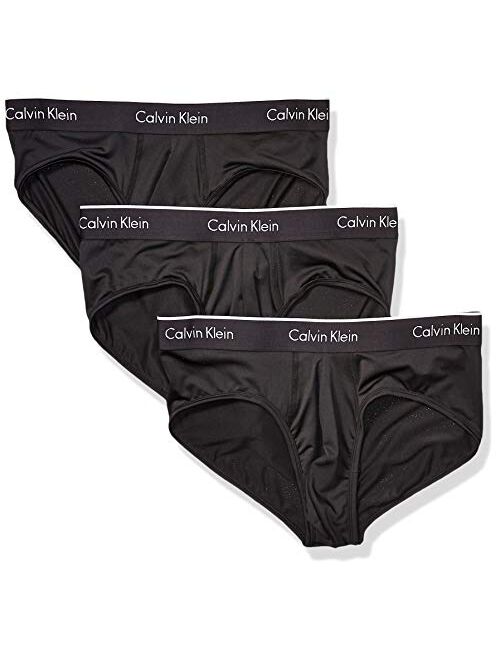 Calvin Klein Men's Polyester Microfiber Stretch Multipack Briefs
