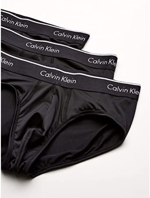 Calvin Klein Men's Polyester Microfiber Stretch Multipack Briefs
