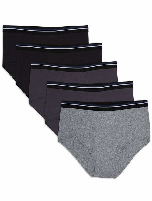 Amazon Essentials Men's Big and Tall 5-Pack Tag-Free Briefs fit by DXL