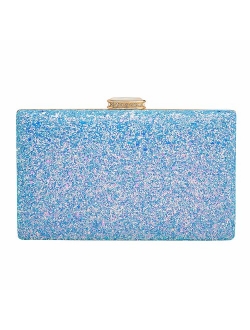 CARIEDO Women's Sparkling Clutch Purse Elegant Glitter Evening Bags Bling Evening Handbag for Dance Wedding Party Prom Bride