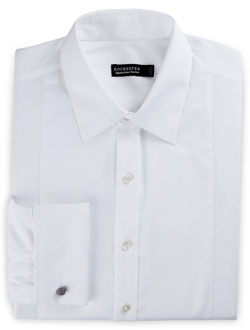 Rochester by DXL Big and Tall Non-Iron Formal Tuxedo Shirt