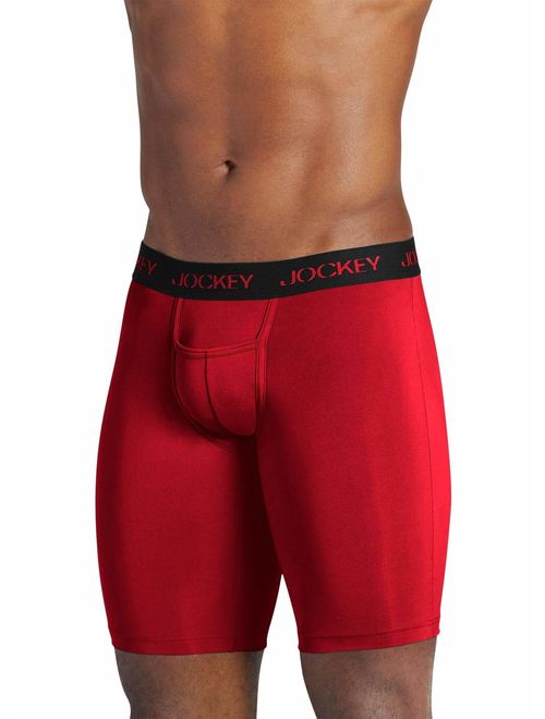 Jockey Men's Underwear Sport Microfiber Midway Brief