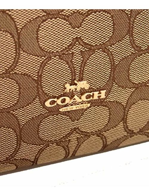 Coach Signature Zip Shoulder Bag