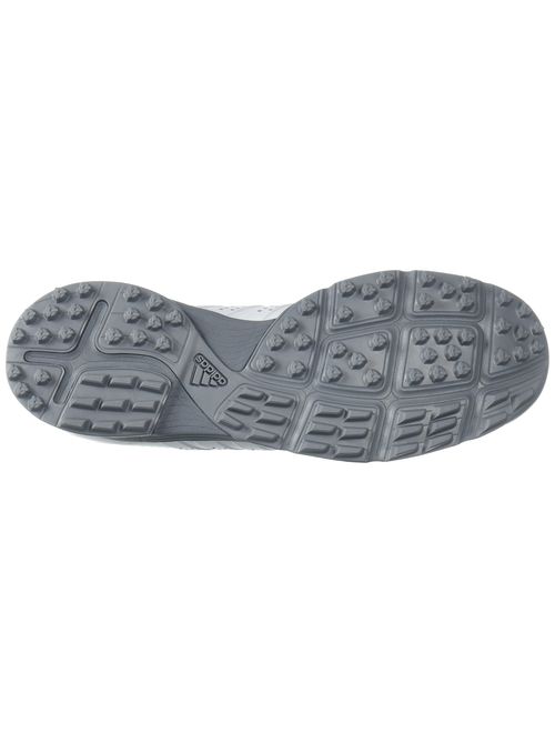 adidas Women's Adipure Sport Golf Shoe, White/Grey, 9 Medium US