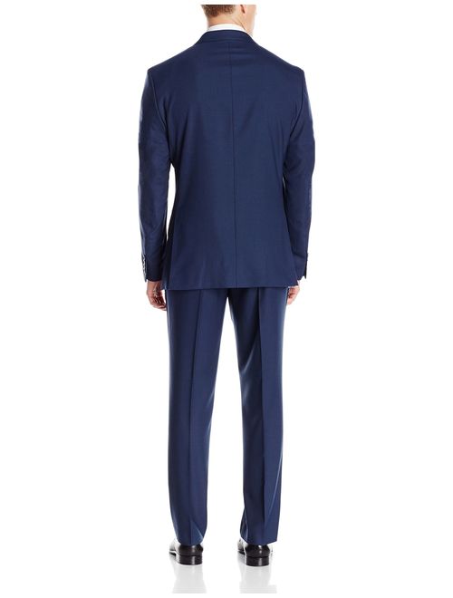 Perry Ellis Men's Slim Fit Suit w/ Hemmed Pant