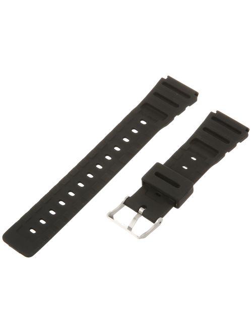 Timex Men's Resin Performance Sport Black Replacement Watchband