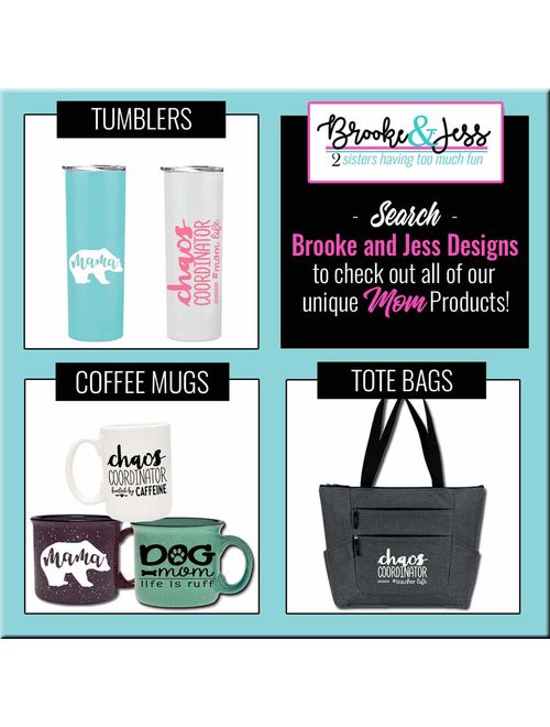 Brooke & Jess Designs Store Teacher Tote Bag for Work - Teacher Gifts for Women, Teacher Bag Best Teacher Appreciation Day Gift