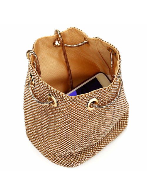 Evening Bag Clutch Purses for Women,iSbaby Ladies Sparkling Glitter Party Handbag Wedding Bag iSbaby Ladies Sparkling Glitter Party Handbag Wedding Bag with Chain 