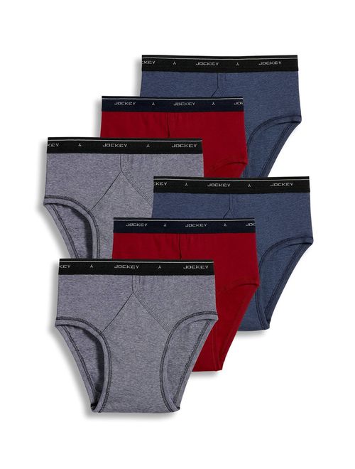 Jockey Men's Underwear Classic Low-Rise Brief - 6 Pack