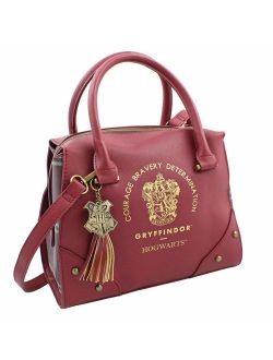 Harry Potter Purse Designer Handbag Hogwarts Houses Womens Top Handle Shoulder Satchel Bag