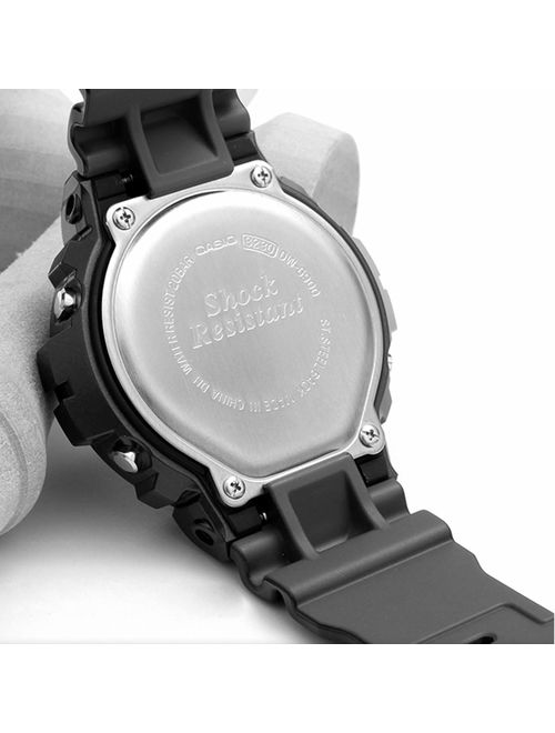 OliBoPo Natural Poly Urethane Replacement Watch Band Strap for Casio Mens G-Shock DW-5900 DW-6100 DW-6695 DW-6900 G-6900 GW-M5610 DW-5600E GW-6900