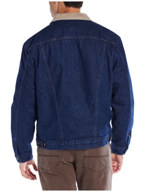 Wrangler Men's Regular Blanket Lined Denim Jacket