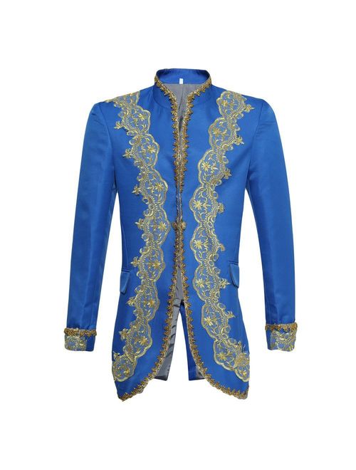 Men's 3 Piece Casual Dress Suit Slim Fit Stylish Blazer Coats Jackets & Vest & Trousers