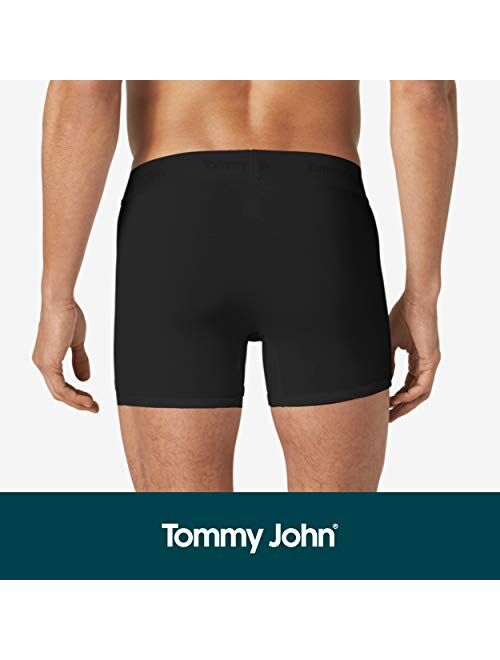 Tommy John Men's Second Skin Trunks - 3 Pack - Comfortable Breathable Soft Underwear for Men