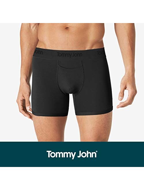 Tommy John Men's Second Skin Trunks - 3 Pack - Comfortable Breathable Soft Underwear for Men