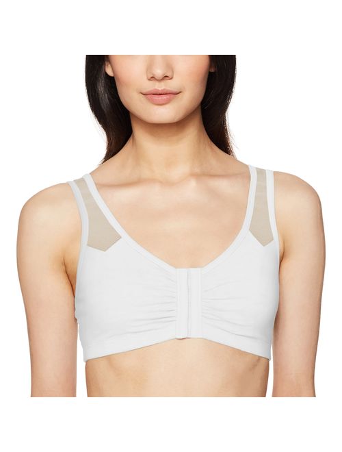 Fruit Of The Loom Comfort Front Close Sport Bra with Mesh Straps Bra